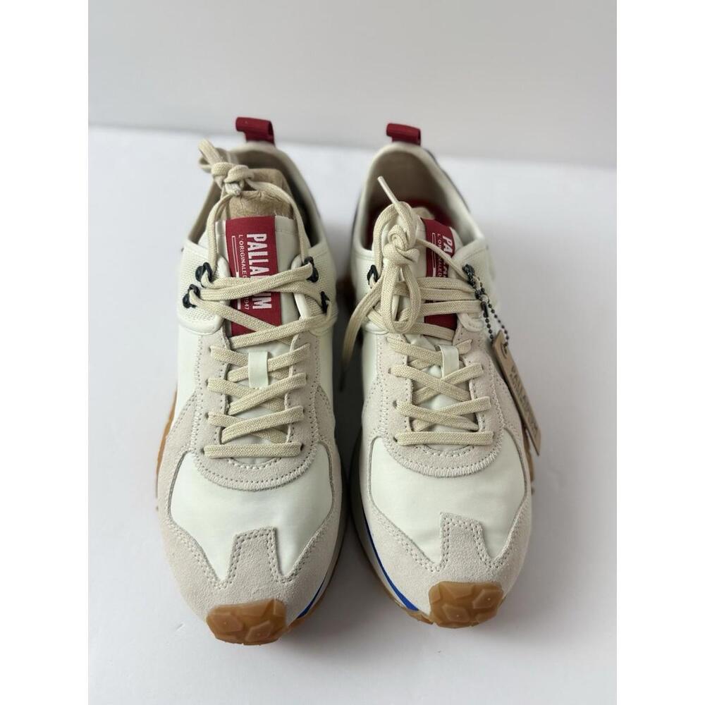 Palladium Shoes Troop Runner Sneakers Star White Unisex Size 9.5‎ Men / 11 Women - Picture 2 of 6